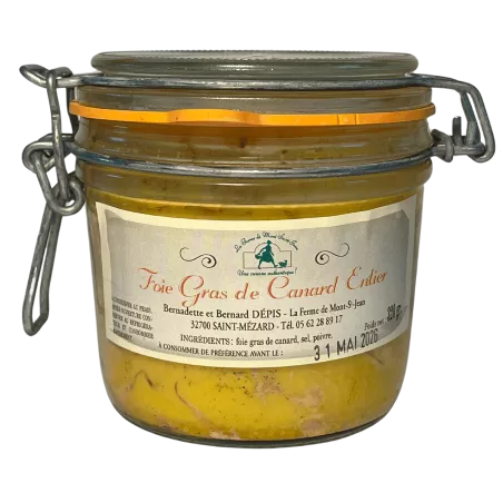 Foie gras de canard entier 320g