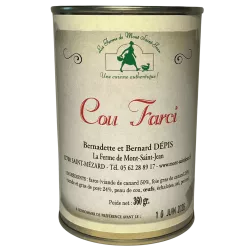 Cou farci au foie gras 360g