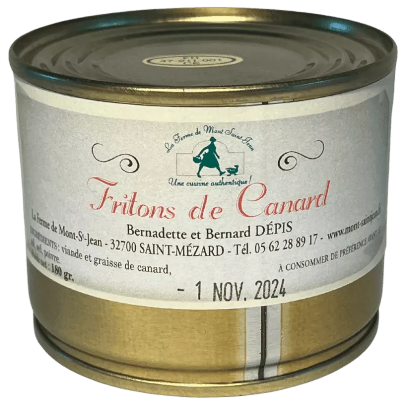 Fritons de canard 180 g