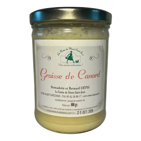 Bocal de graisse assaisonnée 700g