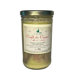 Confit de canard - 1 aile + 1 cuisse 550g