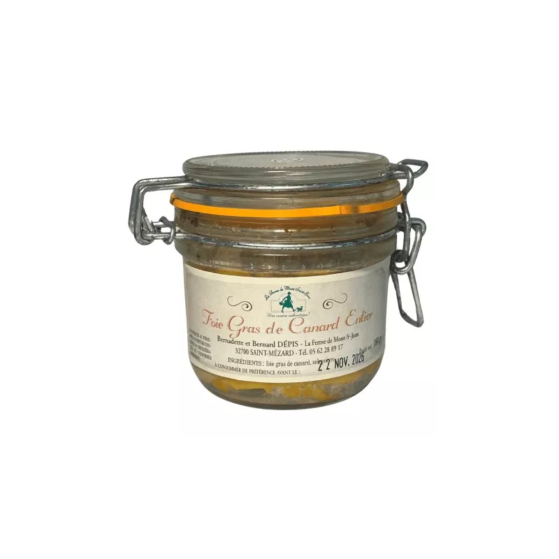 Foie gras de canard entier 180g